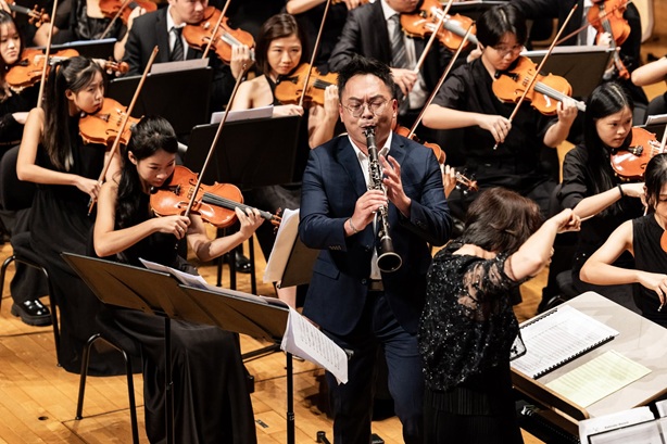 Evergreen Symphony Music Camp concerto performance
